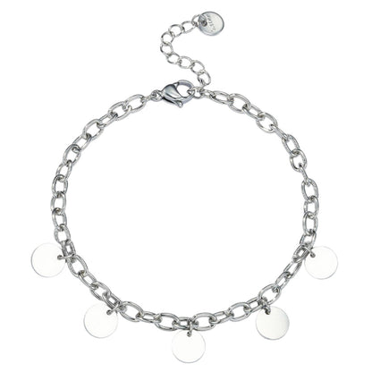 Damenarmband mit Charms Silber KARMA