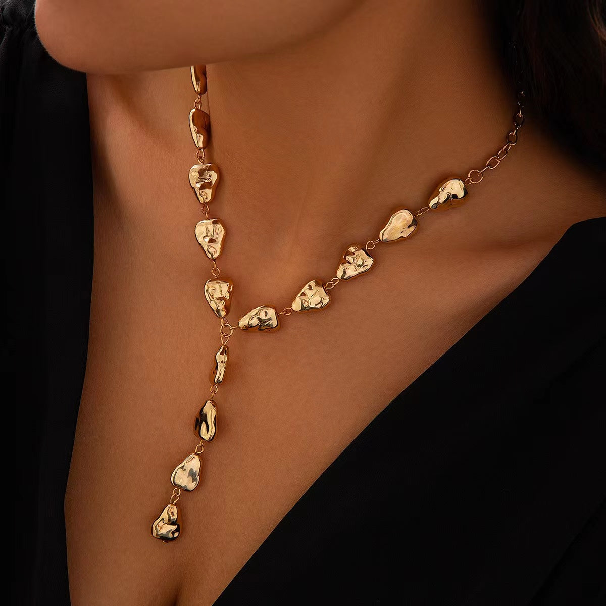 Y-Kette Silber oder Gold KARMA