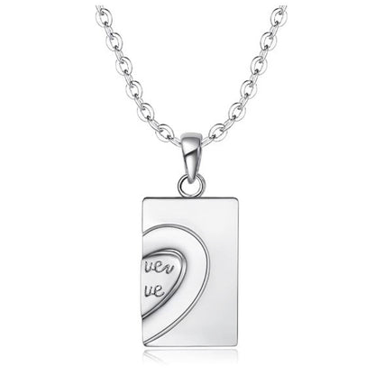 Partnerketten Herz silber KARMA