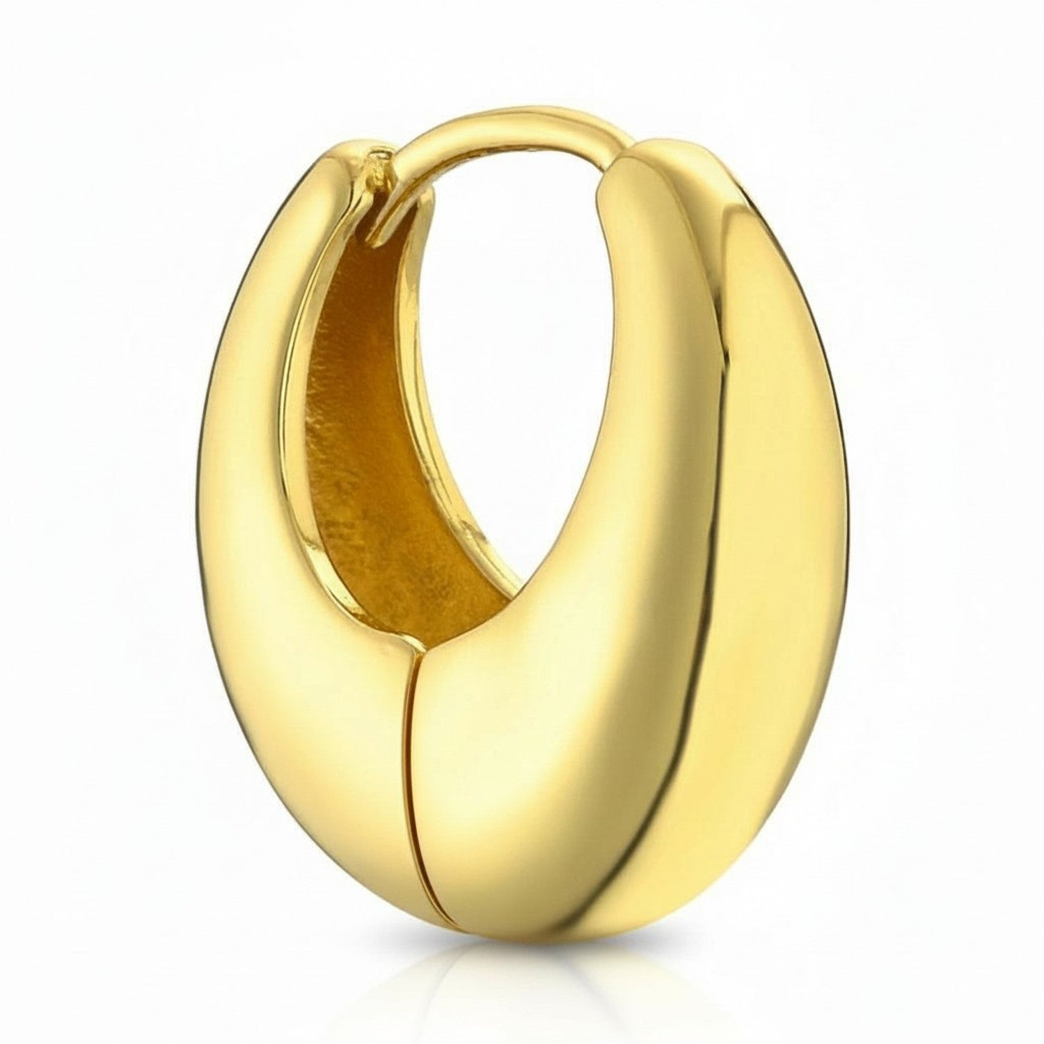 Creolen Ohrringe Damen Gold modern KARMA
