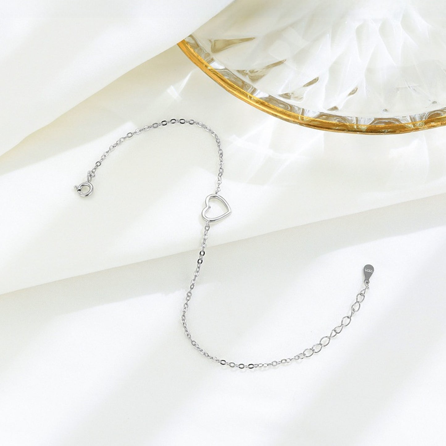 Armband Herz Sister by Hearts Silber925 Schwester Damenarmband mit Geschenkbox Karma