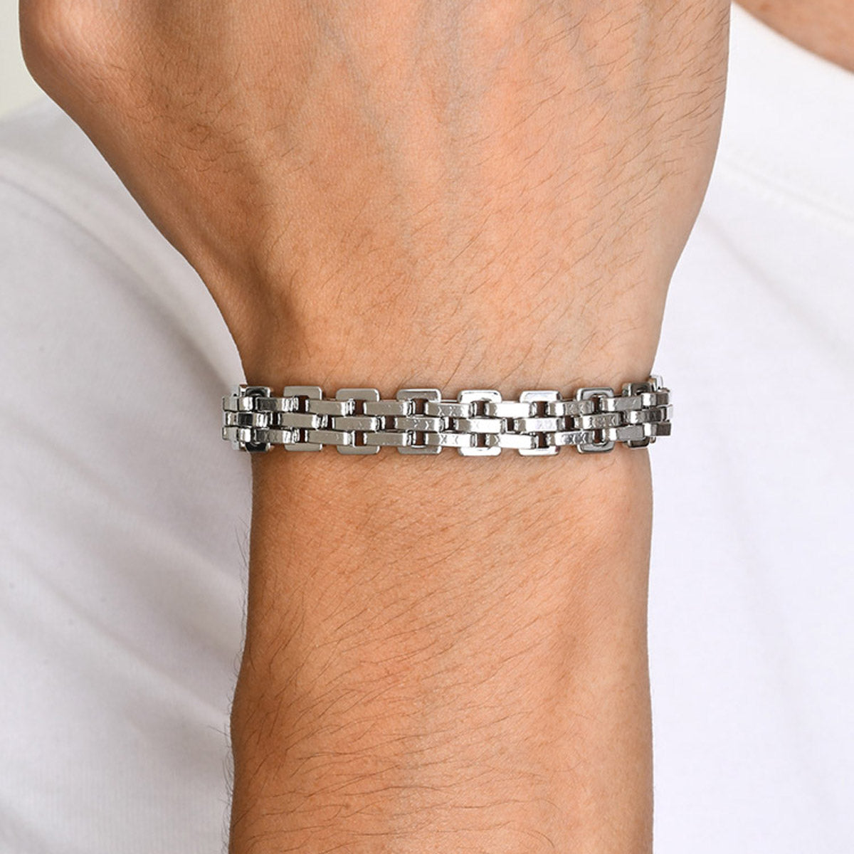 Armband Herren Edelstahl KARMA