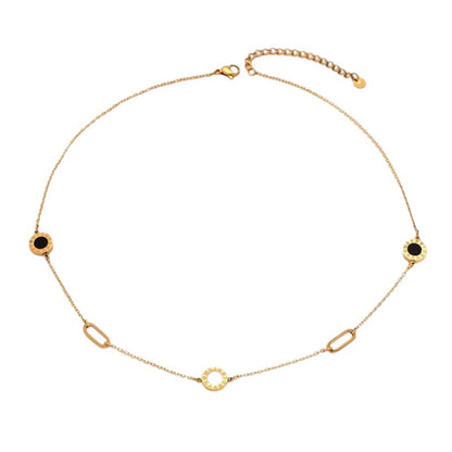 Halskette Gold Edelstahl KARMA