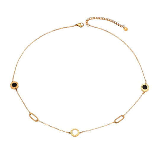 Halskette Gold Edelstahl KARMA