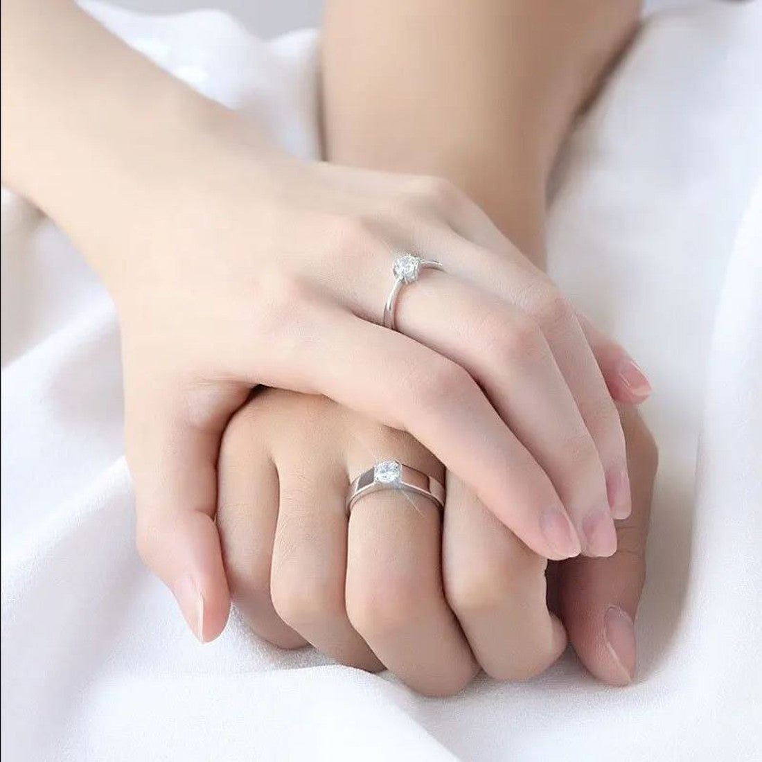 Ring Zirkon 925 Silber Karma