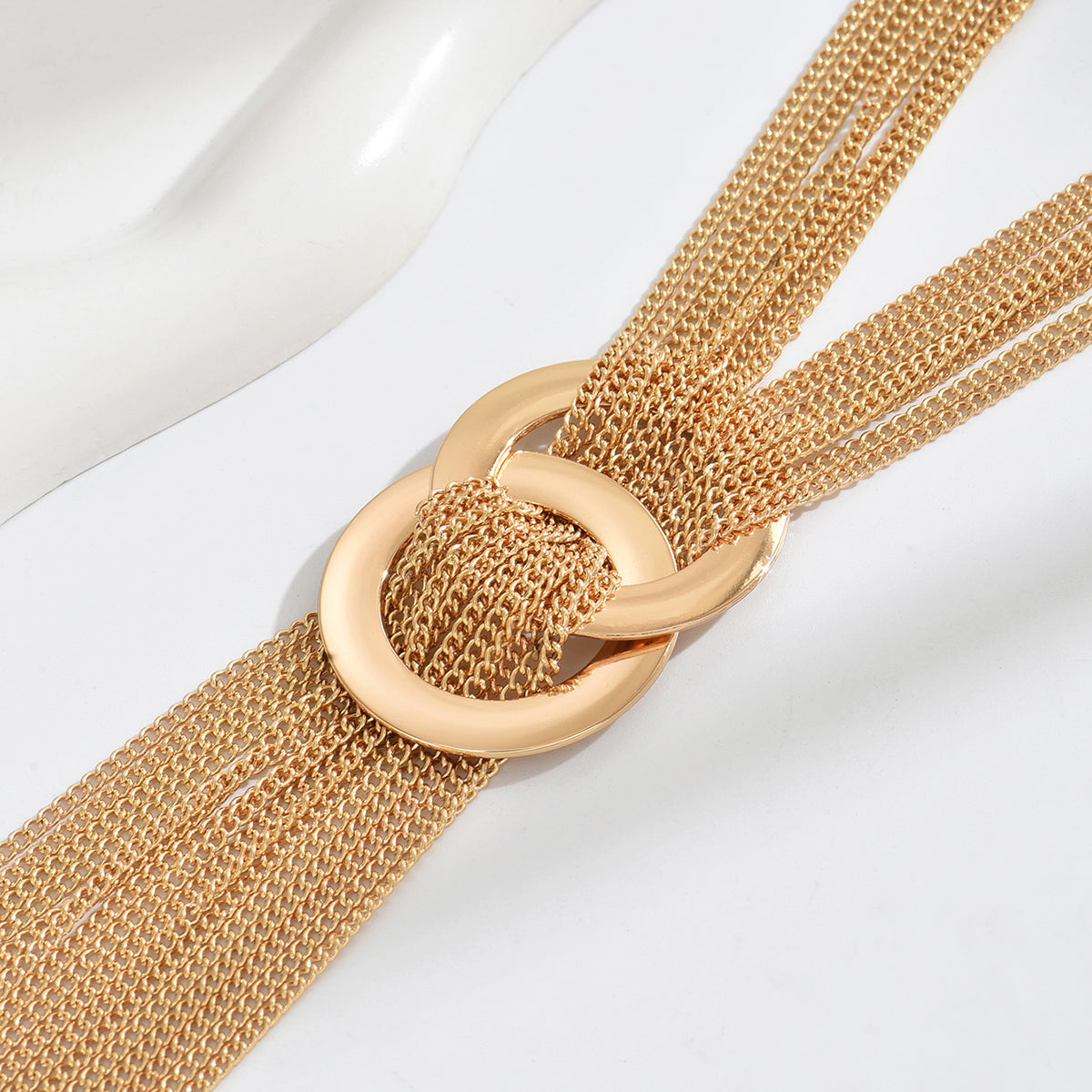 Lange Halskette Gold oder Silber KARMA