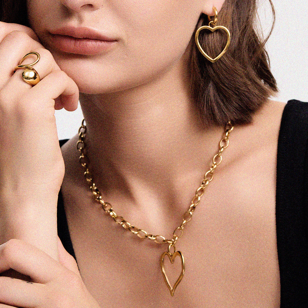 Schmuckset Herz Gold KARMA