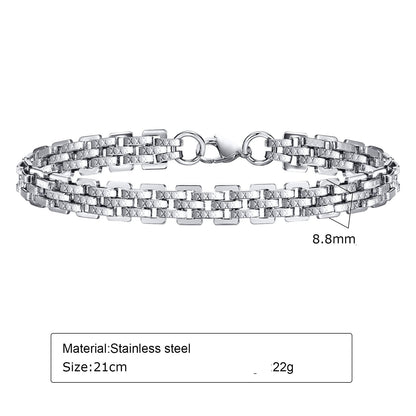 Armband Herren Edelstahl KARMA