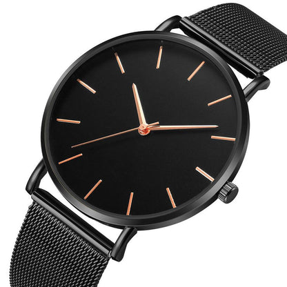 Armbanduhr Herren schwarz KARMA