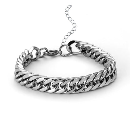 Schmuckset Herren Panzerkette und Armband KARMA