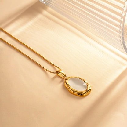 Halskette Gold  mit Medaillon KARMA