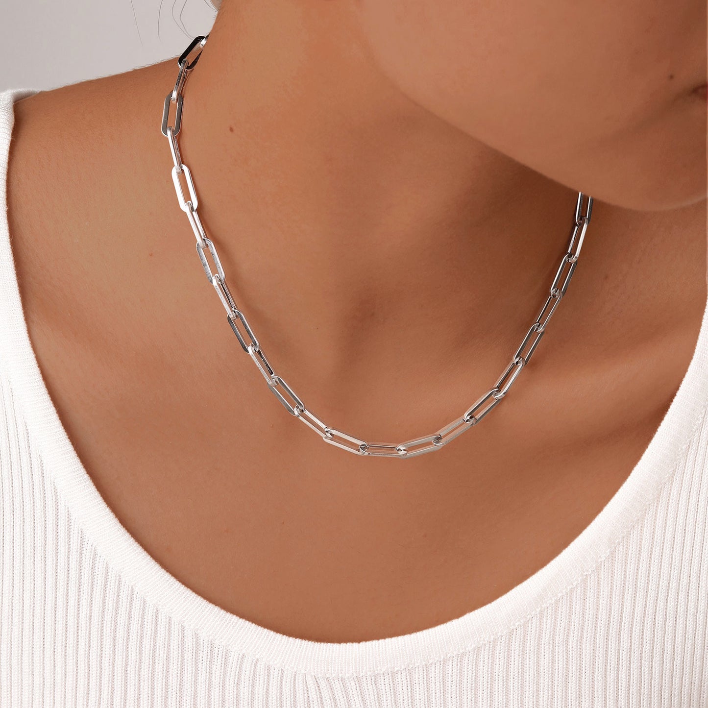 Halskette Silber Gliederkette KARMA