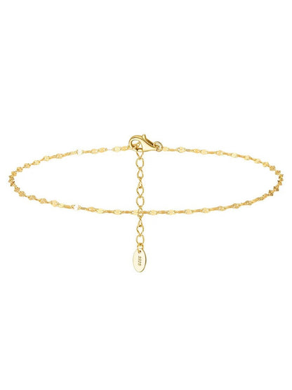 Fußkettchen Silber 925 vergoldet KARMA