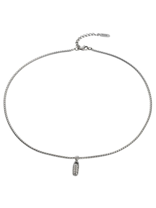 Halskette mit Fußball Schuh Anhänger Edelstahl 60cm KARMA