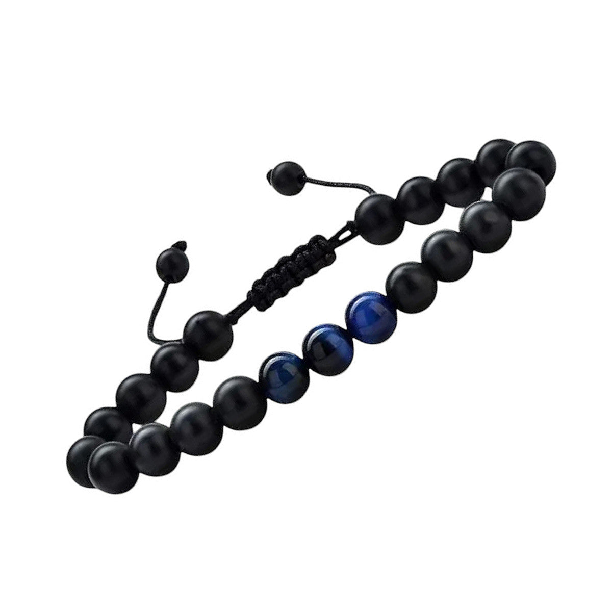 Natursteinarmband vers. Farben KARMA