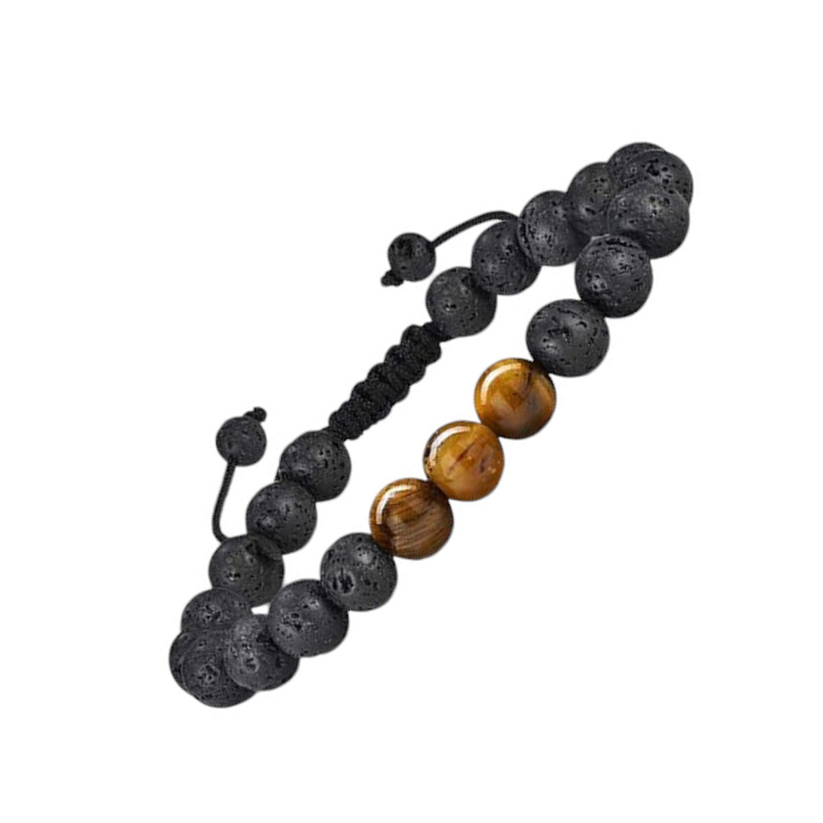 Natursteinarmband vers. Farben KARMA